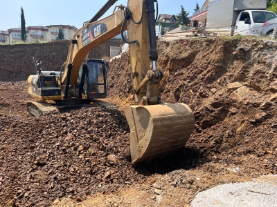 Orkide Evleri Temel Hafriyat Çalışması