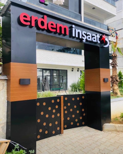 Erdem İnşaat Sahil Evleri Bina ve Çevre Düzeni