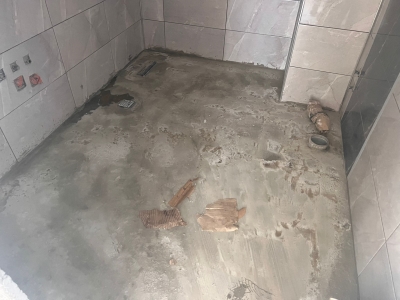 Sahil Evleri A Blok Banyo ve Balkonlar için izolasyon işleri